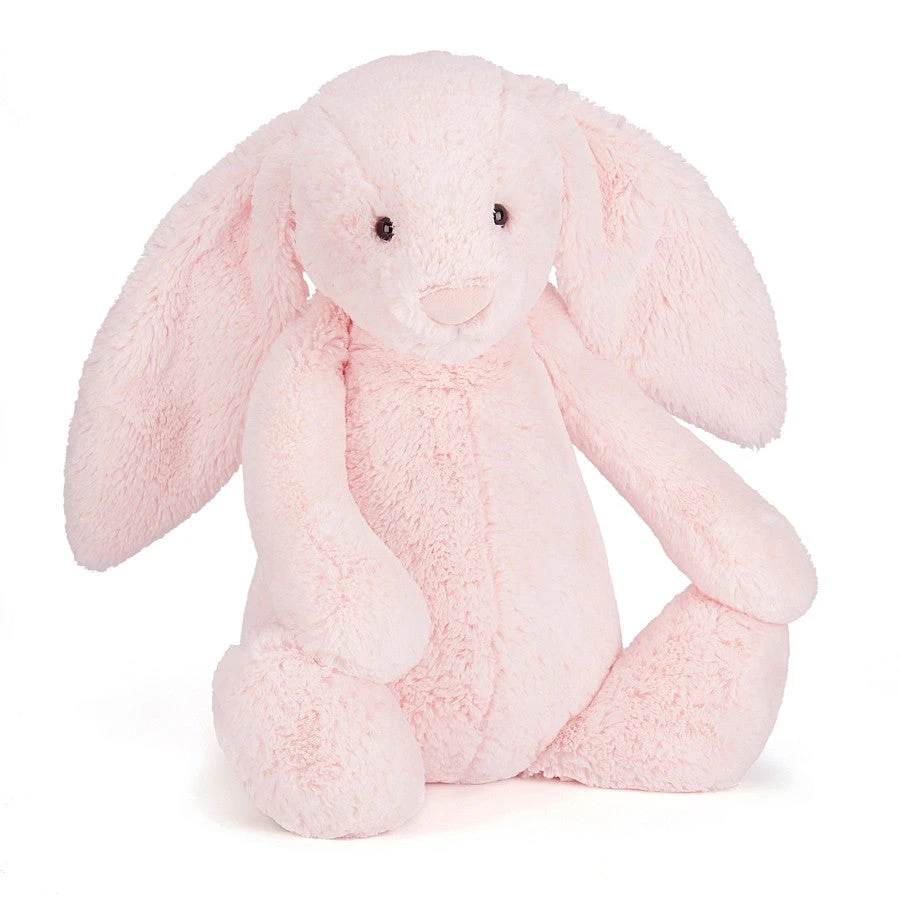 JellyCat Bashful Pink Bunny - Huge H51cm 1 JellyCat Bashful Pink Bunny - Huge H51cm