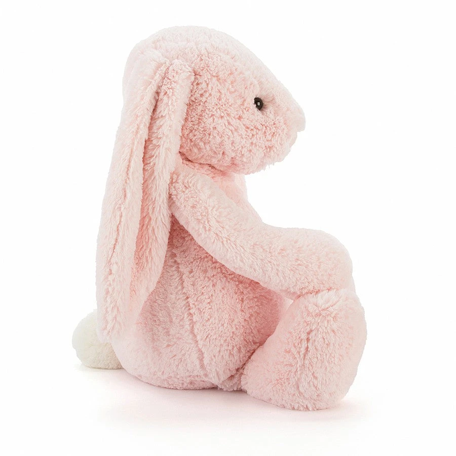 JellyCat Bashful Pink Bunny - Huge H51cm 2 JellyCat Bashful Pink Bunny - Huge H51cm - Image 2