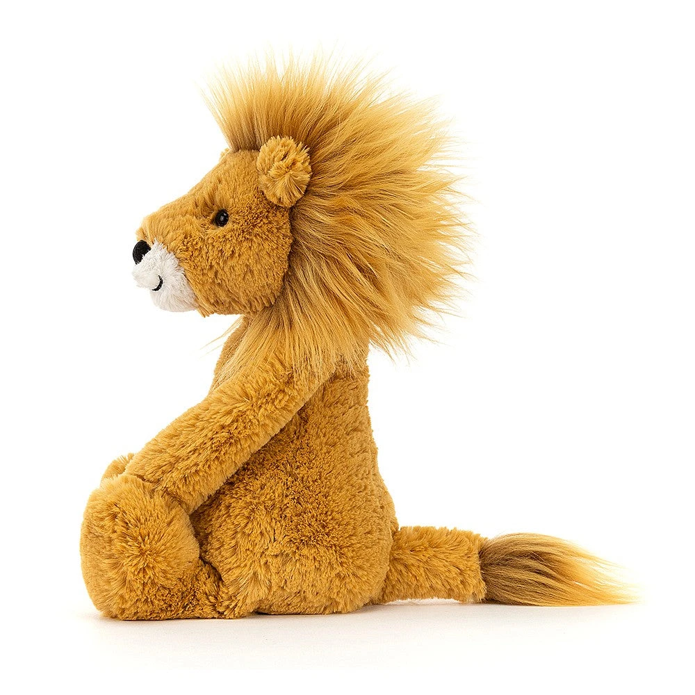 JellyCat Bashful Lion - Medium H31cm 2 JellyCat Bashful Lion - Medium H31cm - Image 2