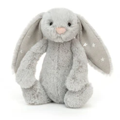 JellyCat Bashful Shimmer Bunny - Small H18cm