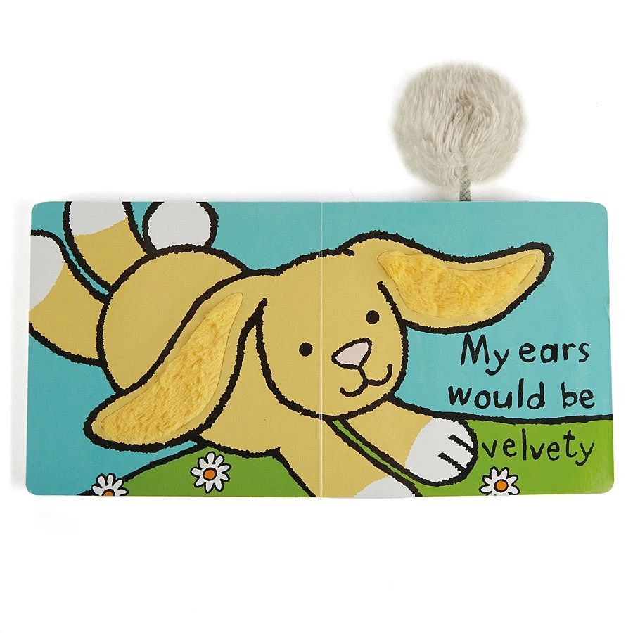 JellyCat If I Were A Rabbit Board Book (Silver) 2 JellyCat If I Were A Rabbit Board Book (Silver) - Image 2