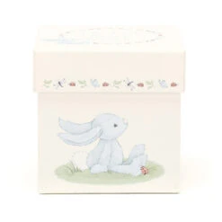 JellyCat My First Blue Bunny Soother -JELLYCAT Store BB4MBFS 1