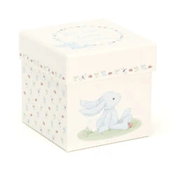 JellyCat My First Blue Bunny Soother -JELLYCAT Store BB4MBFS 2