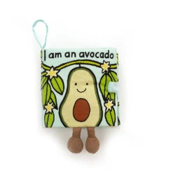 JellyCat Avocado Fabric Book