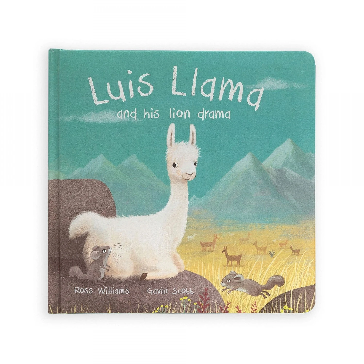 JellyCat Luis Llama Book 1 JellyCat Luis Llama Book
