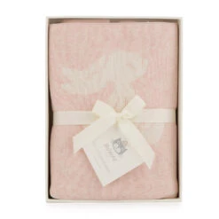 JellyCat Bashful Pink Bunny Blanket (Boxed) -JELLYCAT Store BLK2PB 3