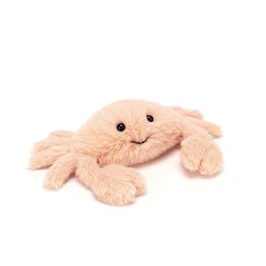 JellyCat Fluffy Crab - H4cm 1 JellyCat Fluffy Crab - H4cm