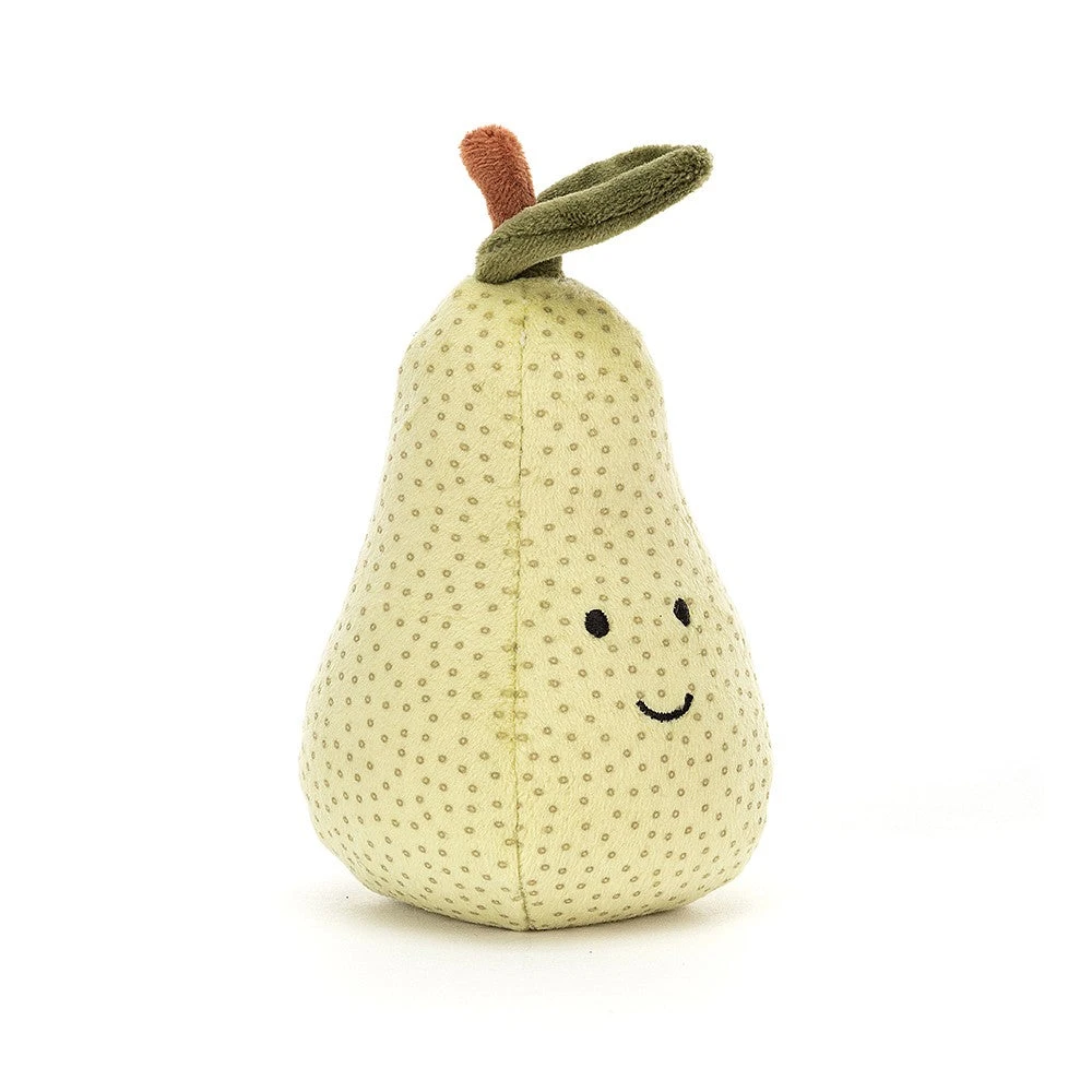 Jellycat Fabulous Fruit Pear - H11cm 1 Jellycat Fabulous Fruit Pear - H11cm