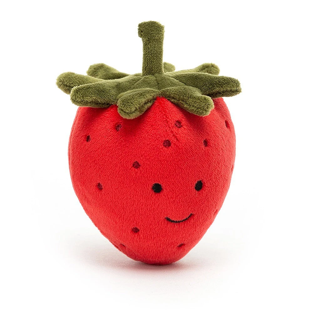 JellyCat Fabulous Fruit Strawberry - H8cm 1 JellyCat Fabulous Fruit Strawberry - H8cm