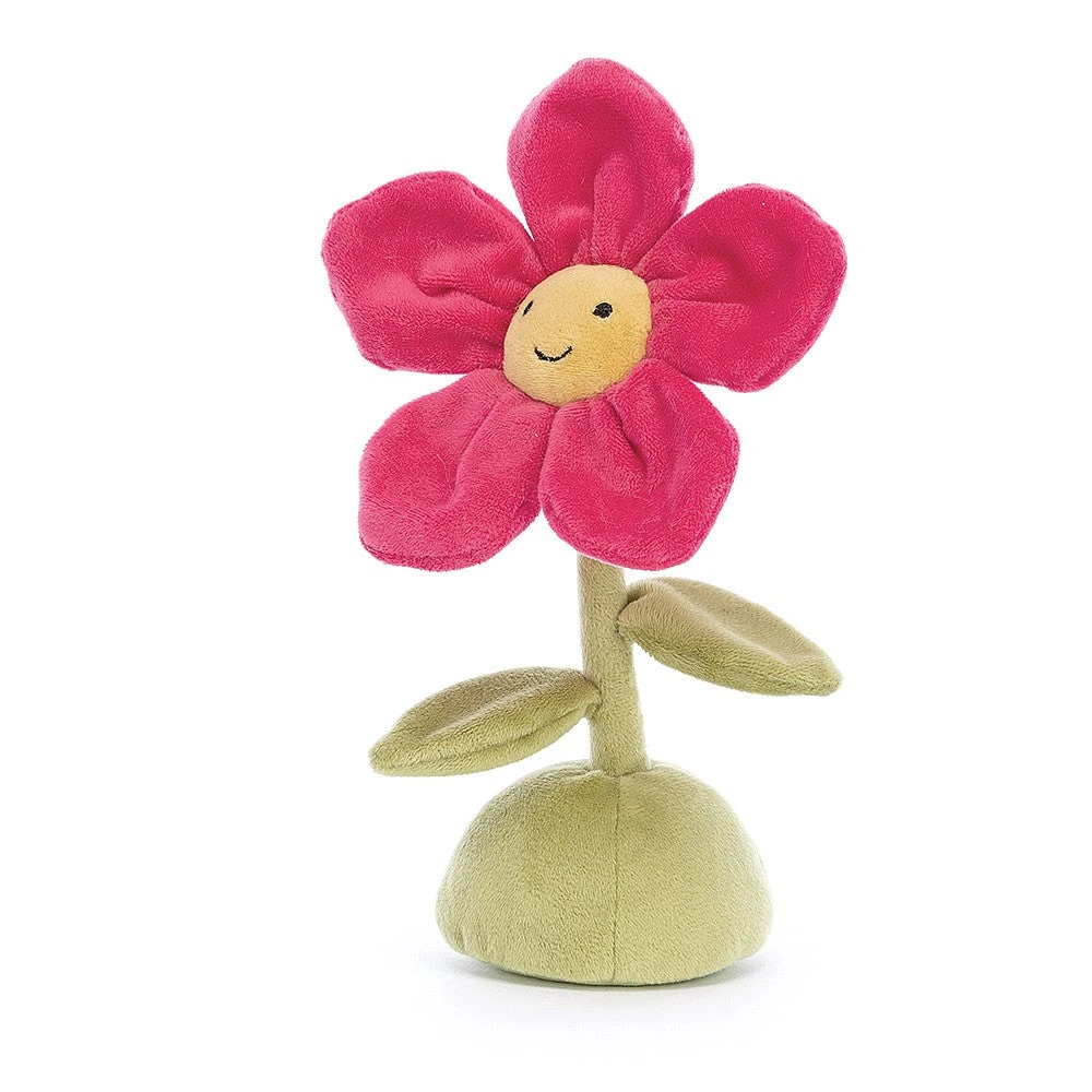 JellyCat Flowerlette Wild Rose - H21cm 1 JellyCat Flowerlette Wild Rose - H21cm