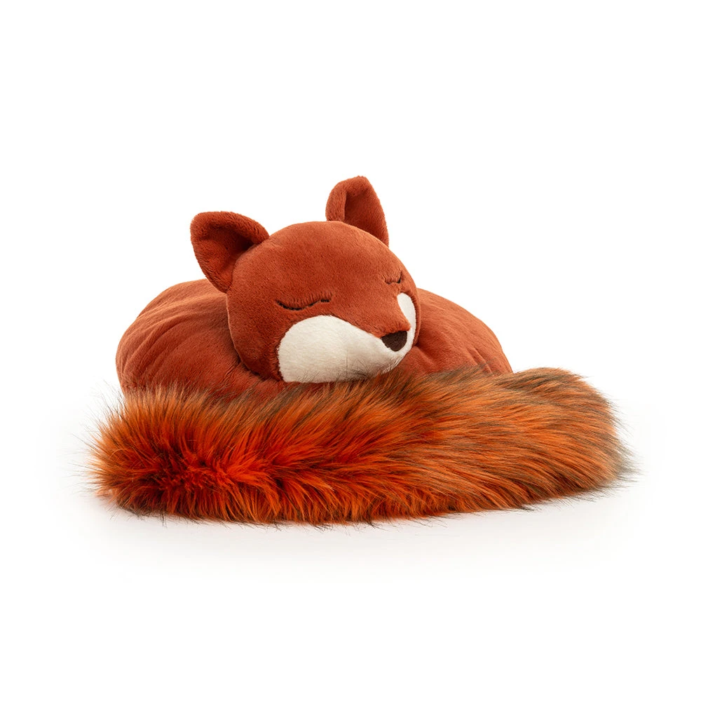 JellyCat Nestie Fox - H19cm 2 JellyCat Nestie Fox - H19cm - Image 2
