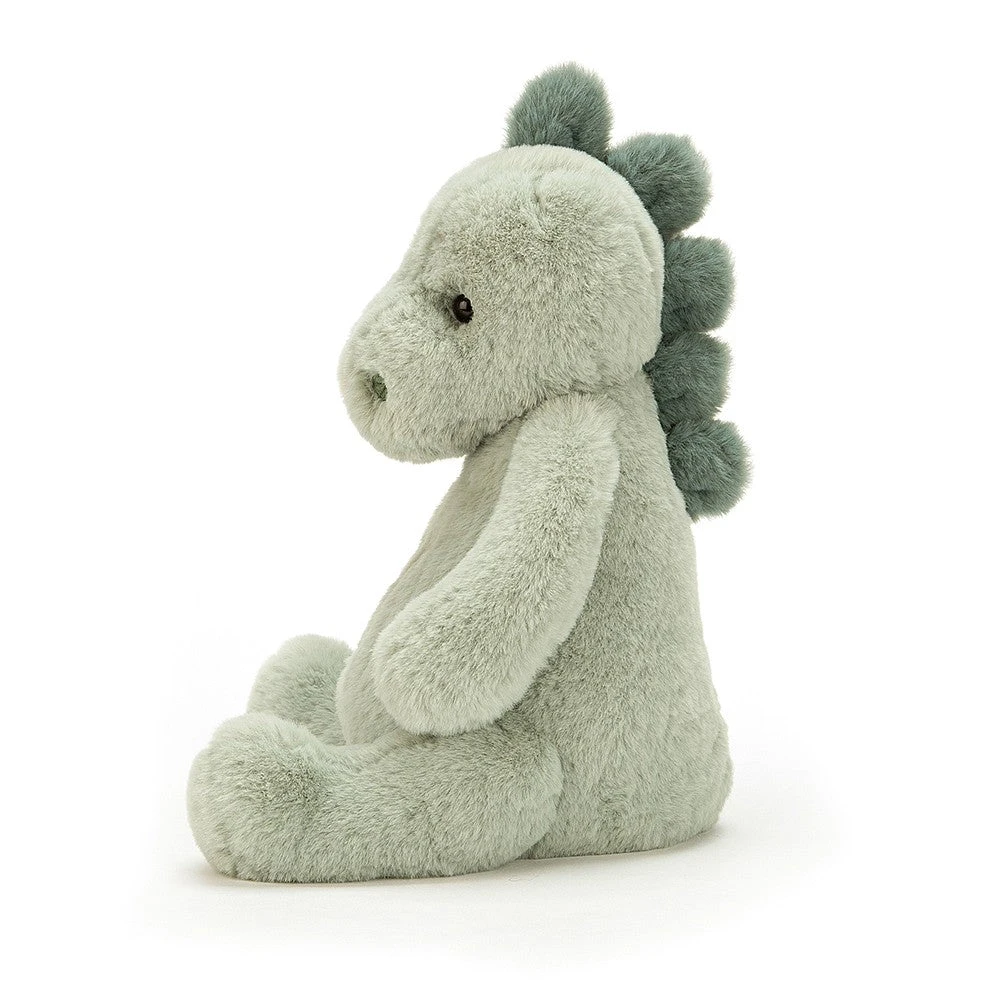 JellyCat Puffles Dino - Small H19cm 2 JellyCat Puffles Dino - Small H19cm - Image 2