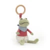 JellyCat Little Rambler Frog Rattle