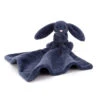 JellyCat Bashful Navy Bunny Soother