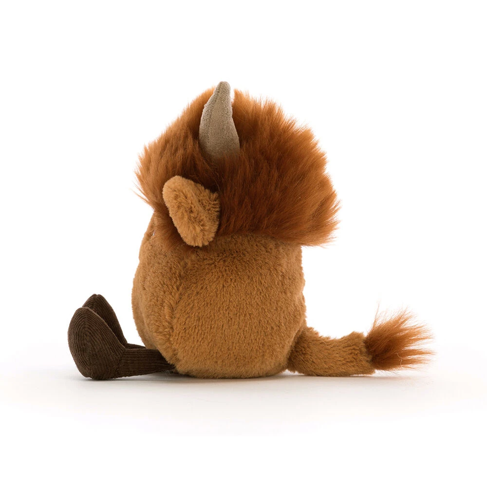 Jellycat Amuseabean Highland Cow 2 Jellycat Amuseabean Highland Cow - Image 2