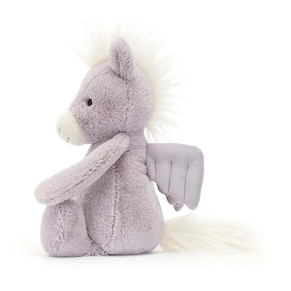 Jellycat Original Bashful Pegasus 3 Jellycat Original Bashful Pegasus - Image 3