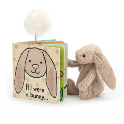 Jellycat Beige Bunny Book And Toy Set