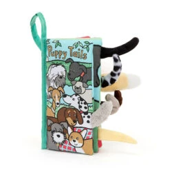 Jellycat Puppy Tails Activity Book -JELLYCAT Store bk444ptn jellycat puppy tails activity book 3