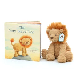 Jellycat Lion Book And Toy Set