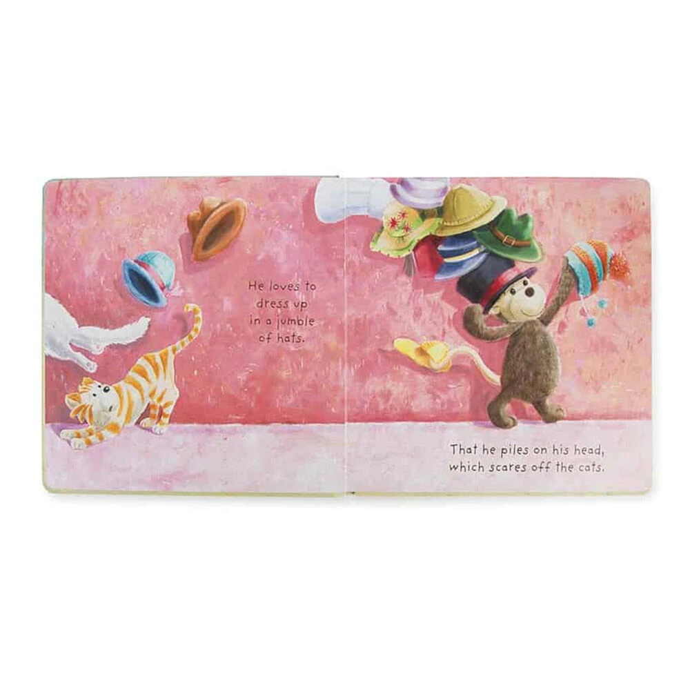 Jellycat I Know A Monkey Book 2 Jellycat I Know A Monkey Book - Image 2