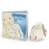 Jellycat Cream Bunny Book And Toy Set