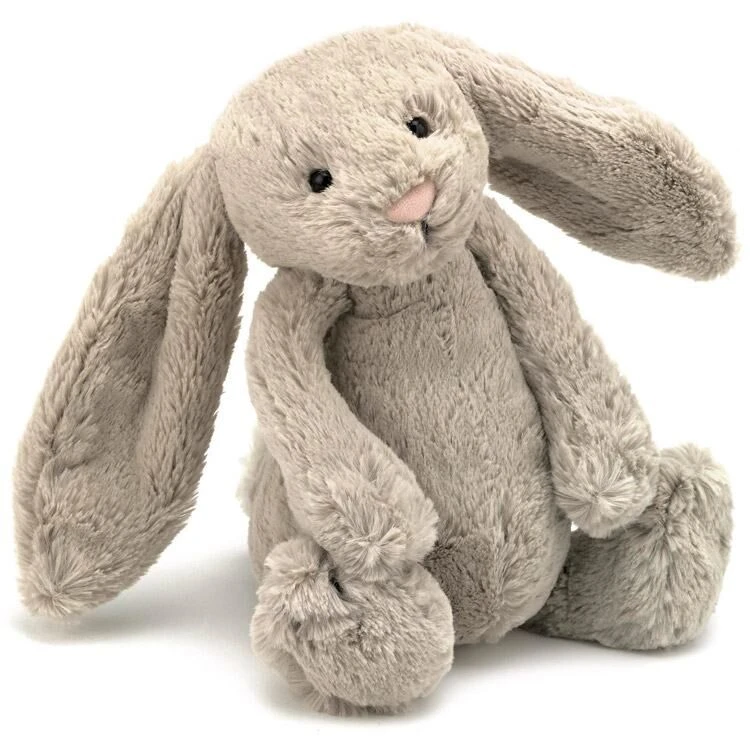 Jellycat Medium Beige Bashful Bunny 1 Jellycat Medium Beige Bashful Bunny