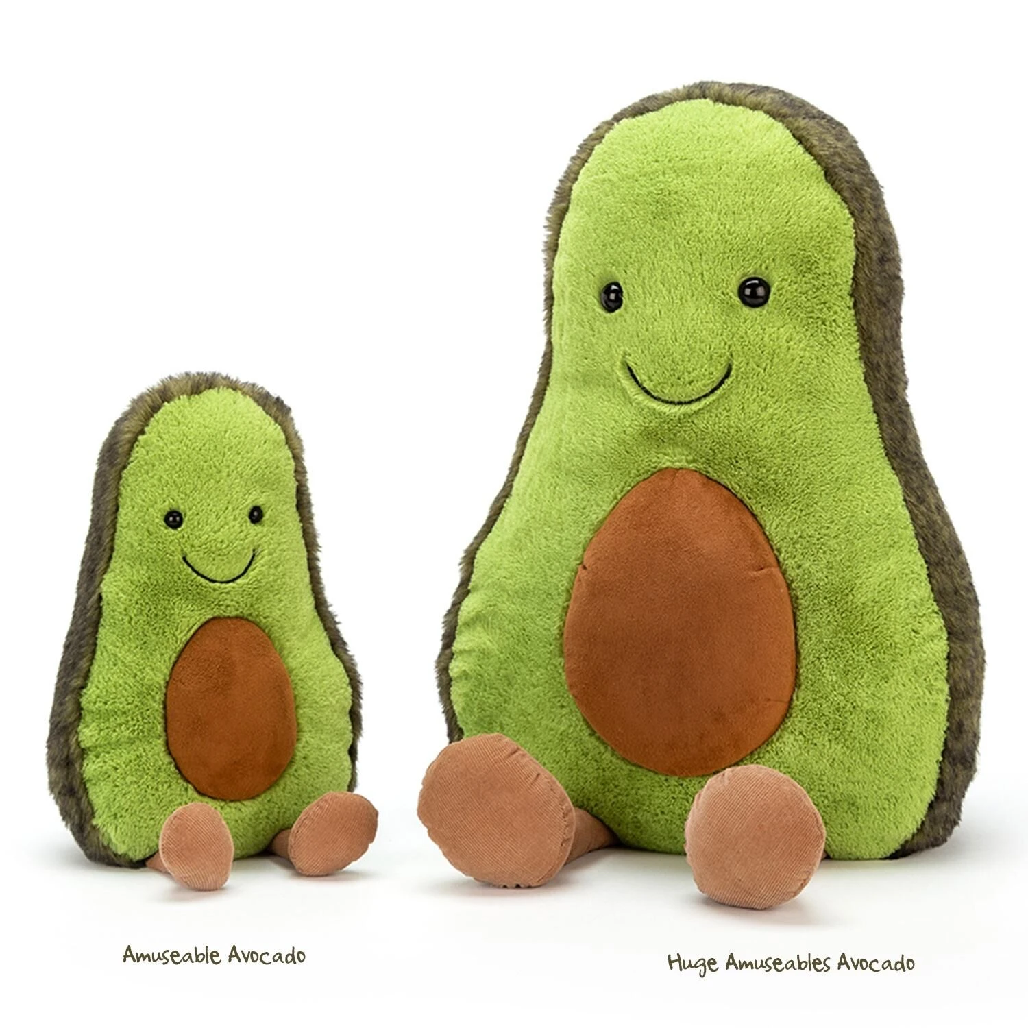 Jellycat Amuseable Avocado 2 Jellycat Amuseable Avocado - Image 2