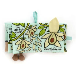 Jellycat I Am An Avocado Fabric Book 7 Jellycat I Am An Avocado Fabric Book -JELLYCAT Store jellycat avocado book bk4aa 3