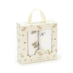 JellyCat Bashful Bunny Pair Of Muslins