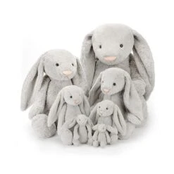 JellyCat Bashful Silver Bunny - Medium H31cm -JELLYCAT Store jellycat bashful silver bunny medium h31 jellycat bashful silver bunny medium h31cm 4