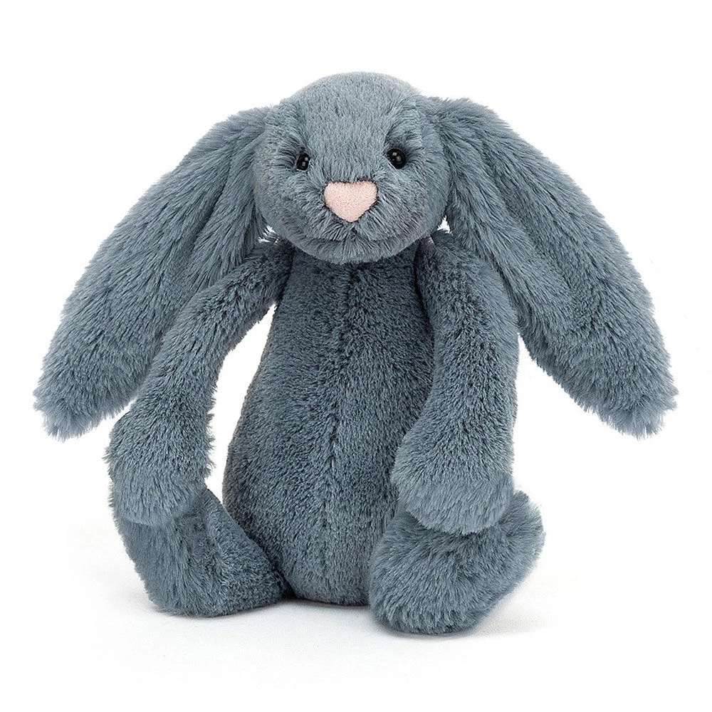 Jellycat Small Bashful Dusky Blue Bunny 1 Jellycat Small Bashful Dusky Blue Bunny