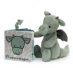 Jellycat If I Were A Dragon Hardback Book 5 Jellycat If I Were A Dragon Hardback Book -JELLYCAT Store jellycat bb444dgn if i were a dragon board book 2