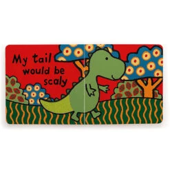 Jellycat Dinosaur Book And Toy Set -JELLYCAT Store jellycat bb444dino if i were a dinosaur board book 2 1