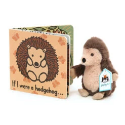 Jellycat Hedgehog Book And Toy Set