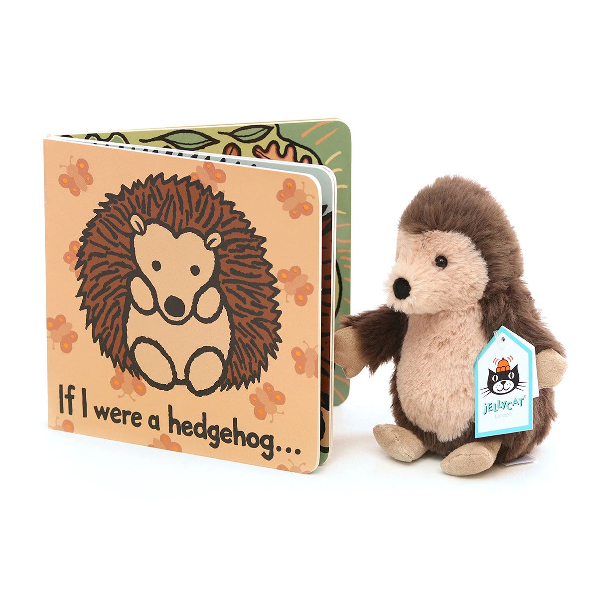 Jellycat Hedgehog Book And Toy Set 1 Jellycat Hedgehog Book And Toy Set