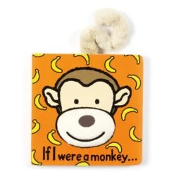 Jellycat If I Were A Monkey Hardback Book