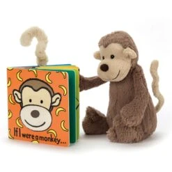 Jellycat If I Were A Monkey Hardback Book 7 Jellycat If I Were A Monkey Hardback Book -JELLYCAT Store jellycat bb444m if i were a monkey book 4