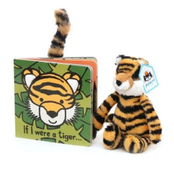 Jellycat Tiger Book And Toy Set