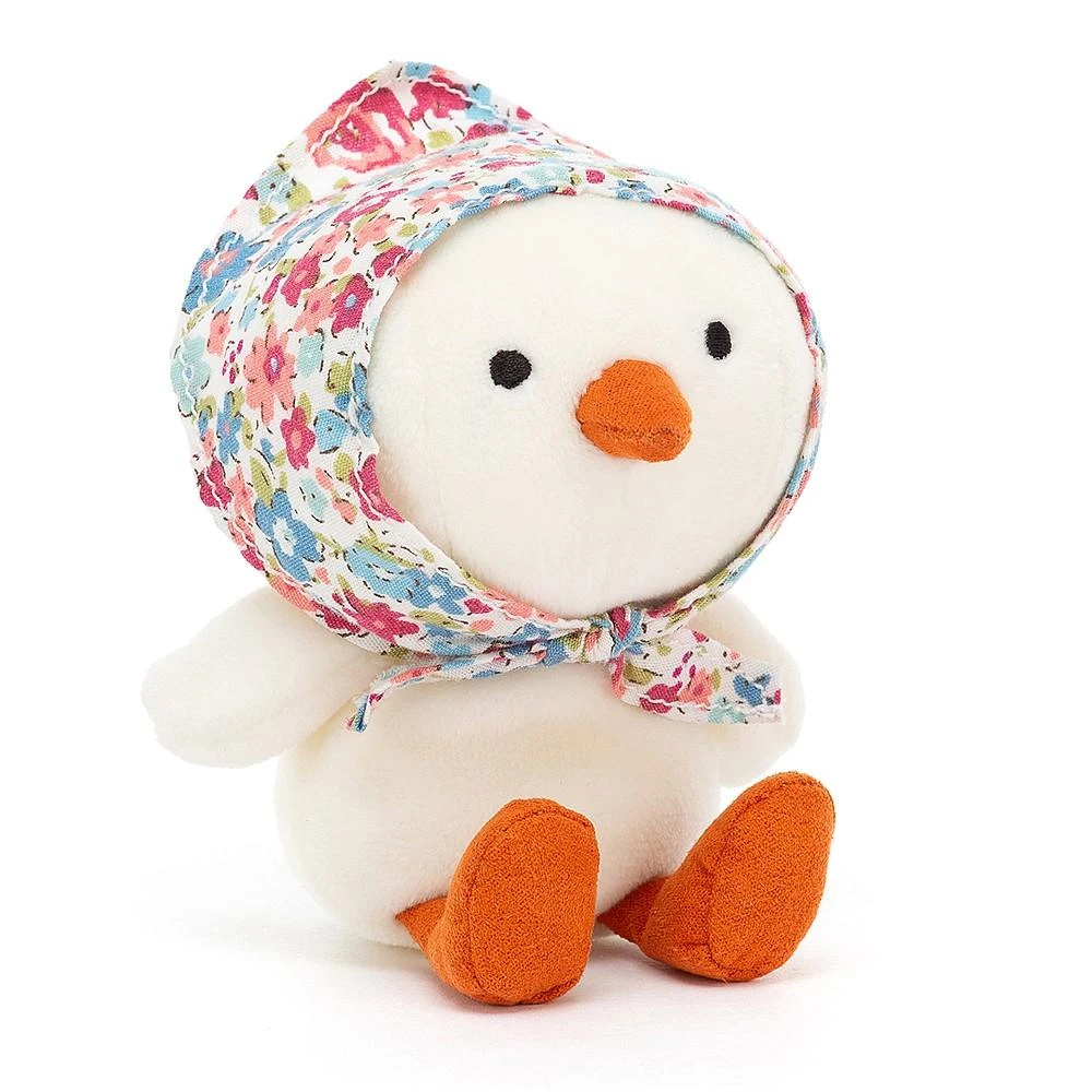 JellyCat Betty Bonnet Cream Chick - H11cm 1 JellyCat Betty Bonnet Cream Chick - H11cm