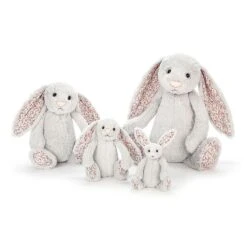 JellyCat Blossom Silver Bunny - Medium H31cm -JELLYCAT Store jellycat blossom silver bunny medium h31cm jellycat blossom silver bunny medium h31cm 4