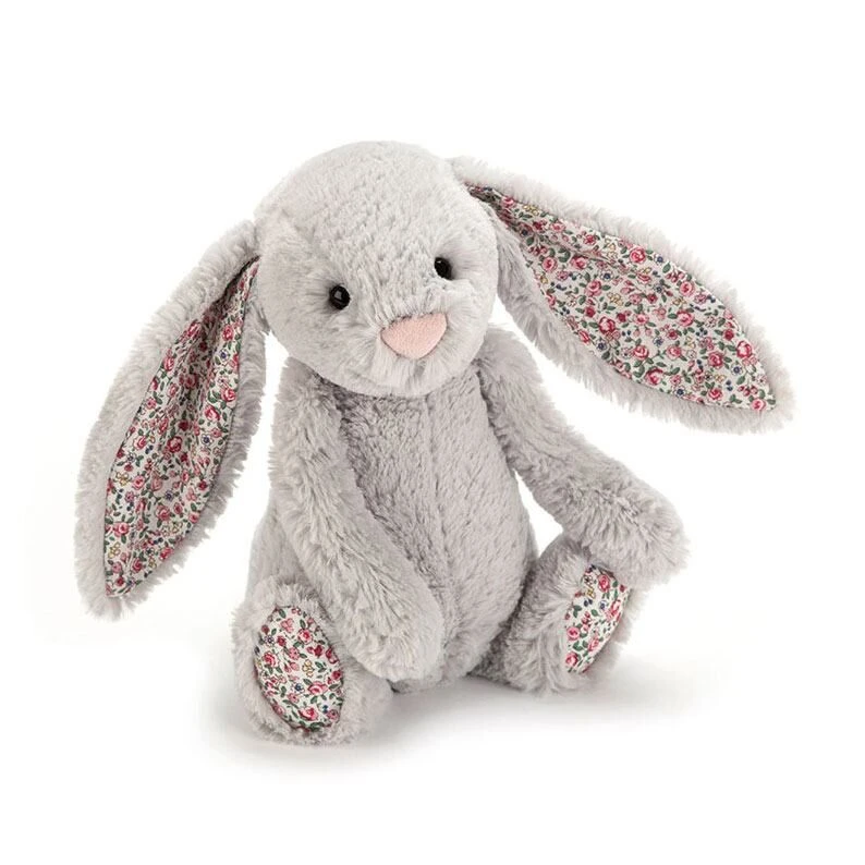 Jellycat Small Blossom Silver Bunny 1 Jellycat Small Blossom Silver Bunny