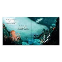 Jellycat Octopus Book And Toy Set -JELLYCAT Store jellycat fearless octopus book bk4fo 1 1