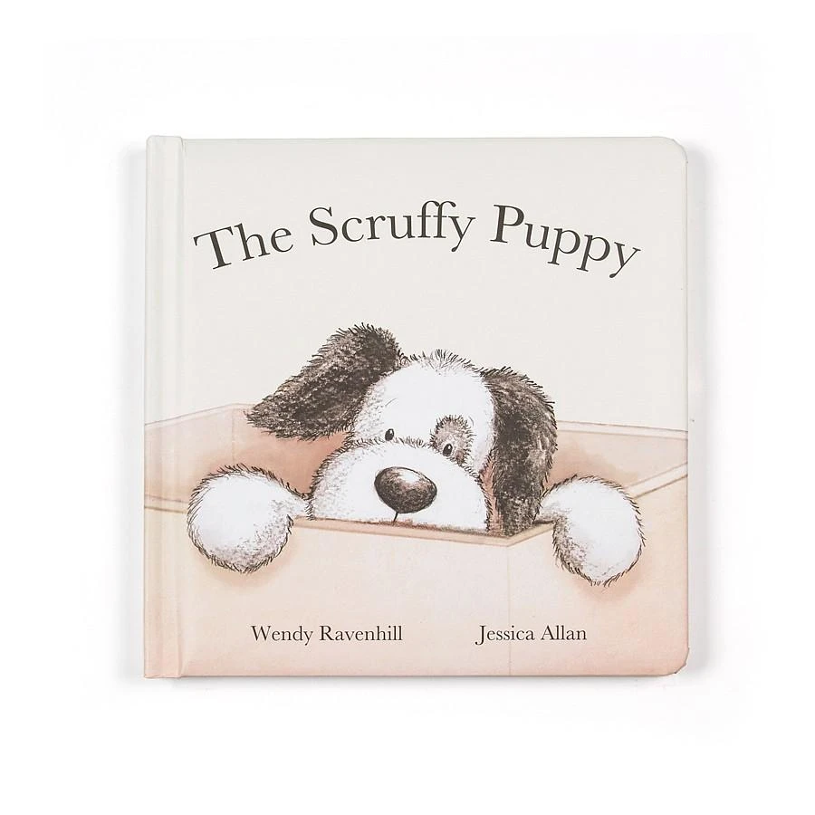 JellyCat Scruffy Puppy Book 1 JellyCat Scruffy Puppy Book