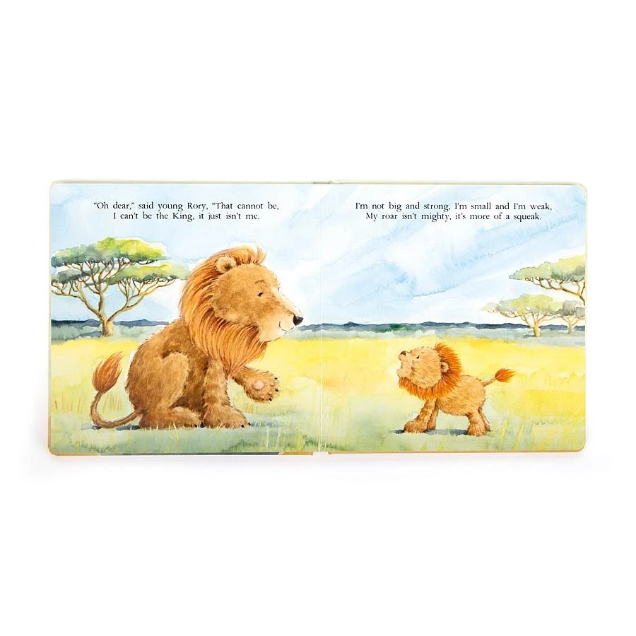 JellyCat The Very Brave Lion Book 3 JellyCat The Very Brave Lion Book - Image 3