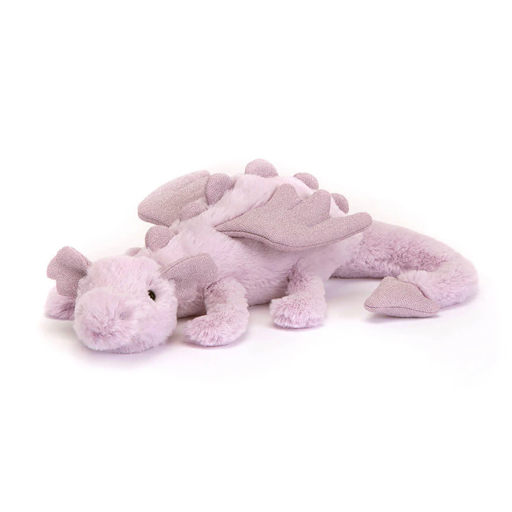 Jellycat Little Lavender Dragon 1 Jellycat Little Lavender Dragon