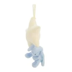 JellyCat Bashful Blue Bunny Star Musical Pull -JELLYCAT Store musical mobile jellycat bashful blue bunny star musical pull 3
