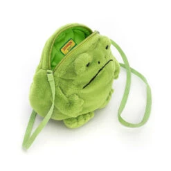 Jellycat Ricky Rain Frog Bag -JELLYCAT Store rr4bf jellycat ricky rain frog bag 3