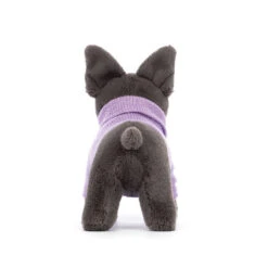 Jellycat Sweater French Bulldog Purple -JELLYCAT Store s3fdp jellycat french bulldog purple sweater 3