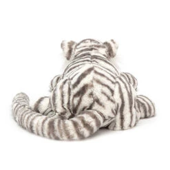 Jellycat Medium Sacha Snow Tiger -JELLYCAT Store sacha tiger back sac1t 2