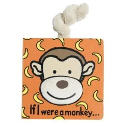 JellyCat If I Were A Monkey Book